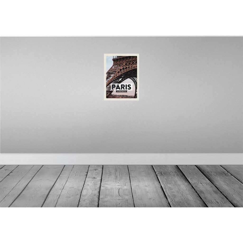 [LA-136484] Blechschild 40x30 cm Paris FranceTourismus Bildmotiv Reisemotiv Abenteuer Reisen Europa Urlaub Bild 2