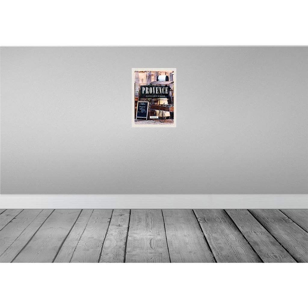 [LA-136485-H] Holzschild 40x30 cm Provende alpes cote d´azur France Bildmotiv Reisemotiv Europa Bild 2