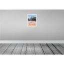 [LA-136528-H] Holzschild 40x30 cm Bretagne France Architektur Bildmotiv Reisemotiv Straße Stadt Bild 2