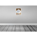 [LA-136582-H] Holzschild 40x30 cm Paris Frankreich Louvre Straße Stadt Bild 2