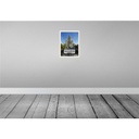 [LA-136591-H] Holzschild 40x30 cm Madrid Spanien Pferd Panorama Bildmotiv Reisemotiv Straße Stadt Bild 2