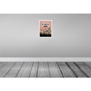 [LA-136599-H] Holzschild 40x30 cm Madrid Catedral de la Almudena Bildmotiv Reisemotiv Straße Stadt Bild 2