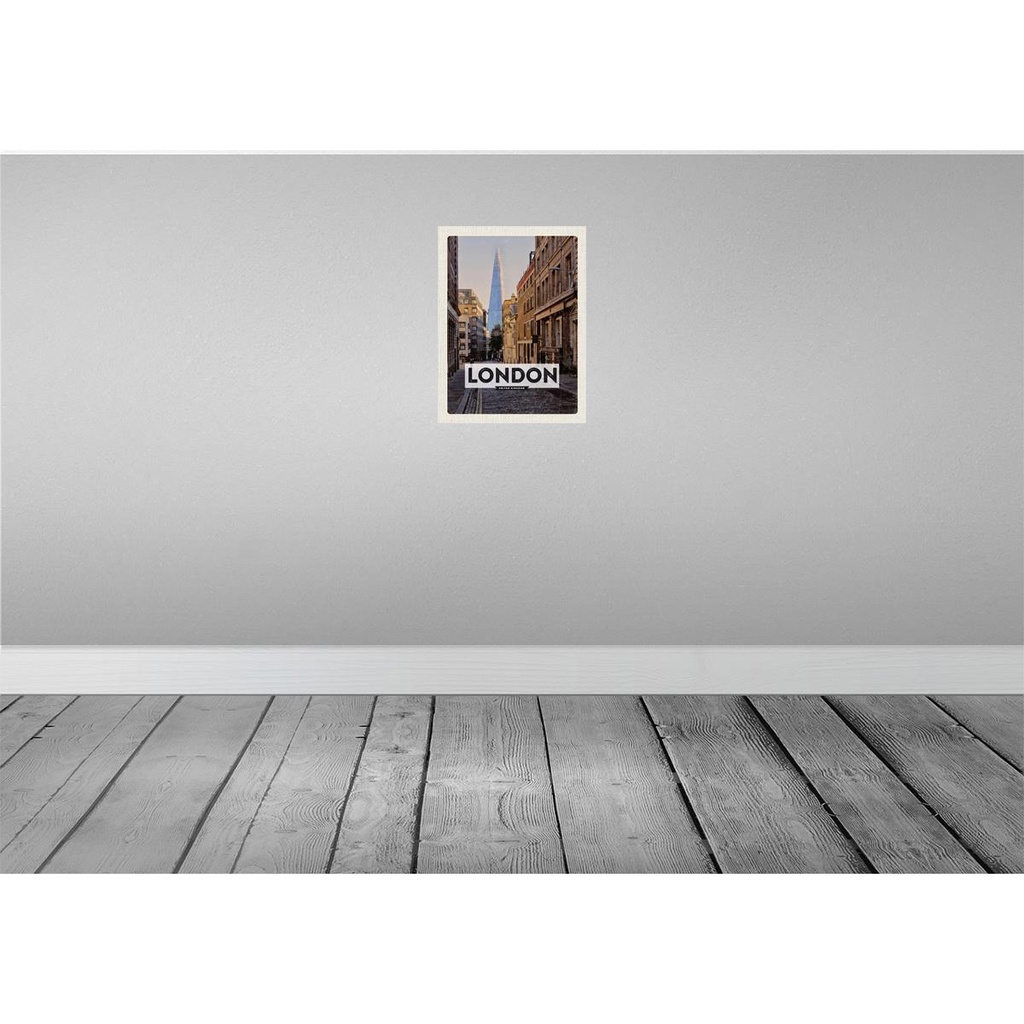 [LA-136616] Blechschild 40x30 cm London UK InnenstadtTrip Bildmotiv Reisemotiv Abenteuer Reisen England Urlaub Bild 2
