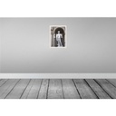 [LA-136637] Blechschild 40x30 cm Rom Italien StatueReiseziel Bildmotiv Reisemotiv Abenteuer Reisen Straße Stadt Urlaub Bild 2