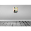 [LA-136657-H] Holzschild 40x30 cm Stockholm Schweden Gebäude Reise Bildmotiv Reisemotiv Europa Bild 2