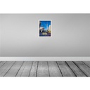 [LA-136700-H] Holzschild 40x30 cm Berlin Deutschland Uhr Alexanderplatz Bildmotiv Reisemotiv Abenteuer Reisen Bild 2