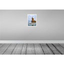 [LA-136719-H] Holzschild 40x30 cm Bodensee Deutschland Haus See Bildmotiv Reisemotiv Bild 2