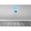 [LA-136721-H] Holzschild 40x30 cm Bodensee Deutschland Schiff auf See Bildmotiv Reisemotiv Abenteuer Reisen Bild 2