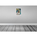 [LA-136724-H] Holzschild 40x30 cm Cuba Karibik Königin als Statue Bildmotiv Reisemotiv Abenteuer Reisen Bild 2