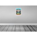 [LA-136729-H] Holzschild 40x30 cm Cuba Karibik Oldtimer Haus Bildmotiv Reisemotiv Amerika USA Bild 2