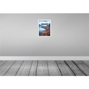 [LA-136746-H] Holzschild 40x30 cm Gardasee Italien Aussicht Stadt See Bildmotiv Reisemotiv Europa Bild 2