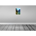 [LA-136749-H] Holzschild 40x30 cm Gardasee Italien Natur Sonne Bildmotiv Reisemotiv Europa Bild 2