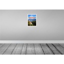 [LA-136811-H] Holzschild 40x30 cm Lago maggiore Gebirge Natur Meer Bildmotiv Reisemotiv Europa Bild 2
