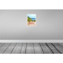 [LA-136830] Blechschild 40x30 cm Nordsee Deutschland Strand Ruhe Bildmotiv Reisemotiv Abenteuer Reisen Europa Urlaub Bild 2