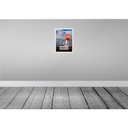 [LA-136844-H] Holzschild 40x30 cm Norwegen Leuchtturm Gewitter Meer Bildmotiv Reisemotiv Europa Bild 2