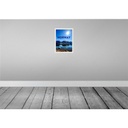 [LA-136845] Blechschild 40x30 cm Norwegen Meer Urlaub Strand Europa Gebirge Bildmotiv Reisemotiv Abenteuer Reisen Bild 2
