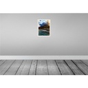 [LA-136880-H] Holzschild 40x30 cm Sizilien Strand Meer Urlaubsort Trip Bildmotiv Reisemotiv Europa Bild 2
