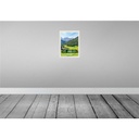 [LA-136895-H] Holzschild 40x30 cm St. Johann in Tirol Sommer Berg Reise Bildmotiv Reisemotiv Europa Bild 2