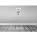 [LA-136899-H] Holzschild 40x30 cm Berlin Hauptstadt Street Art Katze Bildmotiv Reisemotiv Abenteuer Reisen Bild 2