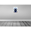 [LA-136929-H] Holzschild 40x30 cm Sylt Deutschland Blaues Haus Bildmotiv Reisemotiv Straße Stadt Bild 2