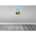[LA-136960] Blechschild 40x30 cm Österreich Natur Europa Urlaub Kuh Bank Wald Bildmotiv Reisemotiv Abenteuer Reisen Bild 2