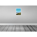 [LA-136967] Blechschild 40x30 cm Westerlans Strand Meer Strankörbe Bildmotiv Reisemotiv Abenteuer Reisen Urlaub Bild 2