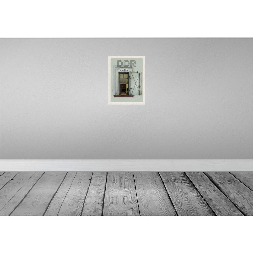 [LA-136998-H] Holzschild 40x30 cm Berlin Deutschland DDR Diktatur Bildmotiv Reisemotiv Abenteuer Reisen Bild 2