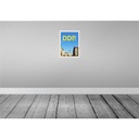 [LA-137003-H] Holzschild 40x30 cm Berlin Deutschland Fernsehrturm DDR Bildmotiv Reisemotiv Abenteuer Reisen Bild 2
