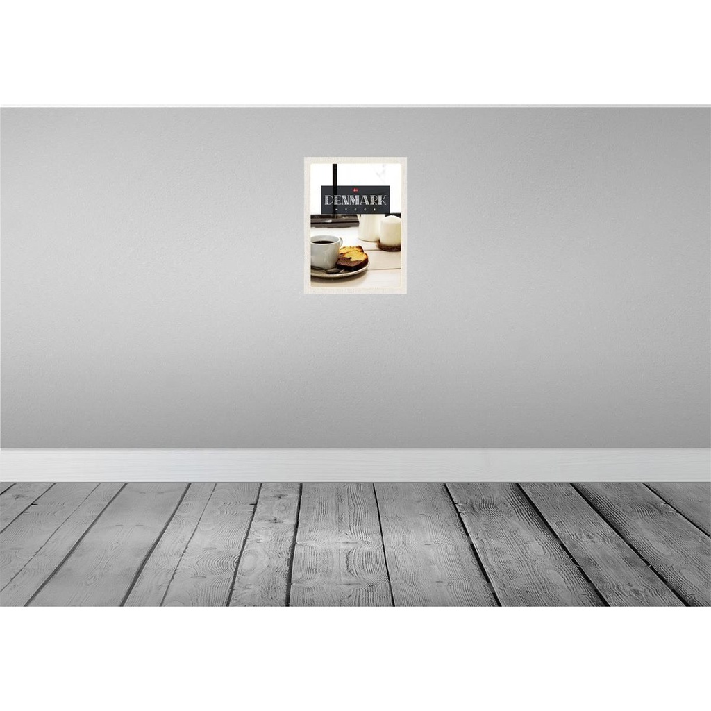 [LA-137023] Blechschild 40x30 cm Dänemark Kaffee Marmorkuchen Wohnung Bildmotiv Reisemotiv Abenteuer Reisen Europa Urlaub Bild 2