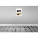 [LA-137023] Blechschild 40x30 cm Dänemark Kaffee Marmorkuchen Wohnung Bildmotiv Reisemotiv Abenteuer Reisen Europa Urlaub Bild 2