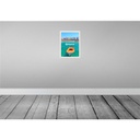 [LA-137073-H] Holzschild 40x30 cm Greece Griechenland Meer Boot Strand Bildmotiv Reisemotiv Europa Bild 2