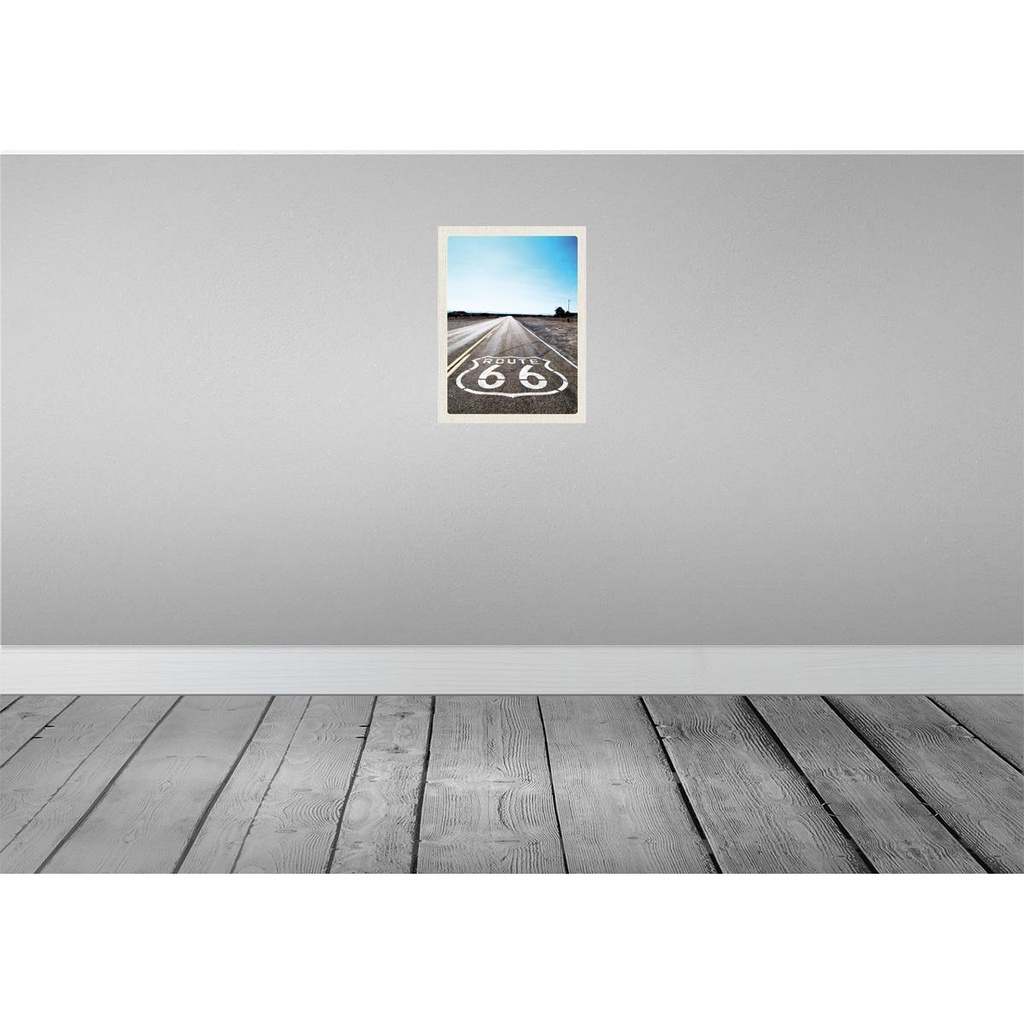 [LA-137136-H] Holzschild 40x30 cm USA Amerika Straße Route 66 Chicago Bildmotiv Reisemotiv Bild 2