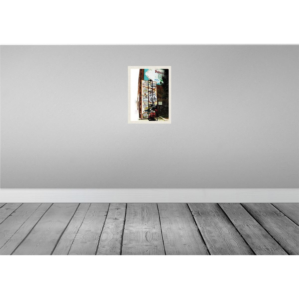 [LA-137143] Blechschild 40x30 cm USA Los Reisen Amerika Urlaub Angeles Schil Route 66 US Bildmotiv Reisemotiv Abenteuer Bild 2