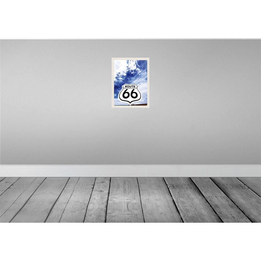 [LA-137149] Blechschild 40x30 cm Amerika USA Urlaub Route 66 Straße Himmer Bildmotiv Reisemotiv Abenteuer Reisen Bild 2