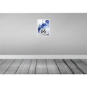 [LA-137149] Blechschild 40x30 cm Amerika USA Urlaub Route 66 Straße Himmer Bildmotiv Reisemotiv Abenteuer Reisen Bild 2