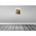 [LA-137163] Blechschild 40x30 cm San Francisco Urlaub Alcatraz Straßenbahn Bildmotiv Reisemotiv Abenteuer Reisen Amerika USA Bild 2