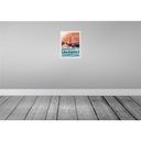 [LA-137172-H] Holzschild 40x30 cm San Francisco Wellen Meer Brücke Bildmotiv Reisemotiv Amerika USA Bild 2