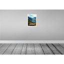 [LA-137205] Blechschild 40x30 cm Skandinawien Natur Urlaub Meer Gebirge Schiff Bildmotiv Reisemotiv Abenteuer Reisen Europa Bild 2