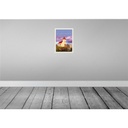 [LA-137210] Blechschild 40x30 cm Skandinawien Haus Europa Urlaub rot Dach Wiese Natur Bildmotiv Reisemotiv Abenteuer Reisen Bild 2