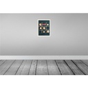 [LA-137222-H] Holzschild 40x30 cm Japan Soja Sushi Fisch Gurke Stäbchen Bildmotiv Reisemotiv Essen Trinken Bild 2