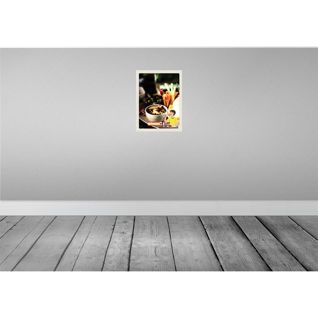 [LA-137228] Blechschild 40x30 cm Spanien Europa Urlaub oliven Käse Wein Bildmotiv Reisemotiv Abenteuer Reisen Bild 2