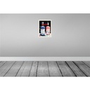 [LA-137240] Blechschild 40x30 cm Amerika Diner USA Urlaub American Restaurant blau Muffin Bildmotiv Reisemotiv Abenteuer Reisen Bild 2