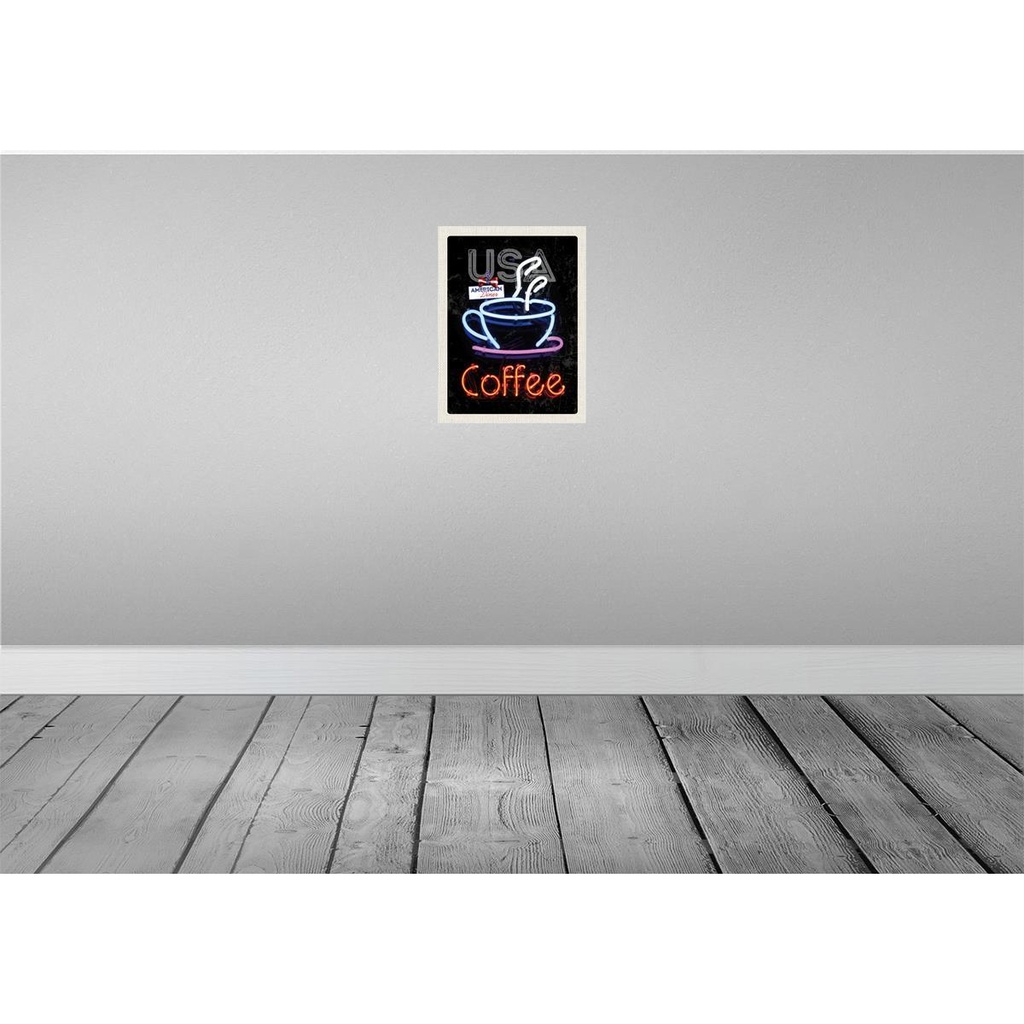 [LA-137254] Blechschild 40x30 cm USA Amerika Urlaub Kaffee Tee Kuchen Bildmotiv Reisemotiv Abenteuer Reisen Bild 2