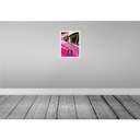 [LA-137269] Blechschild 40x30 cm Amerika Oldtimer Urlaub rosa silber Bildmotiv Reisemotiv Abenteuer Reisen USA Bild 2