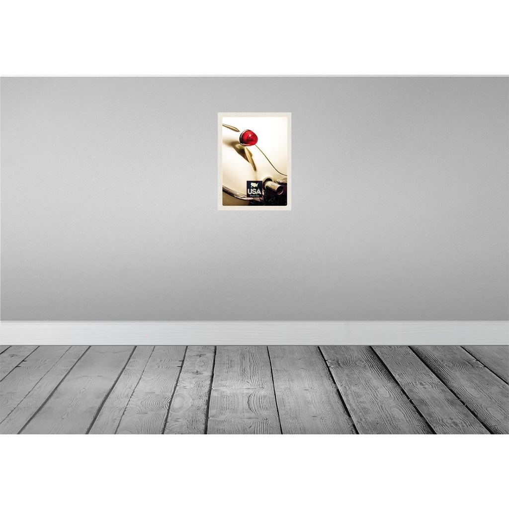 [LA-137273] Blechschild 40x30 cm Amerika Oldtimer Urlaub weiß Bildmotiv Reisemotiv Abenteuer Reisen USA Bild 2
