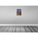 [LA-137332] Blechschild 40x30 cm Chicago USA Amerika Urlaub Abend am Meer Bildmotiv Reisemotiv Abenteuer Reisen Bild 2