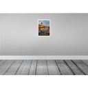 [LA-137357-H] Holzschild 40x30 cm Götheburg Schweden Abend Architektur Bildmotiv Reisemotiv Europa Bild 2