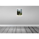 [LA-137373-H] Holzschild 40x30 cm Irland Europa Wiese Gebirge Meer Natur Bildmotiv Reisemotiv Bild 2