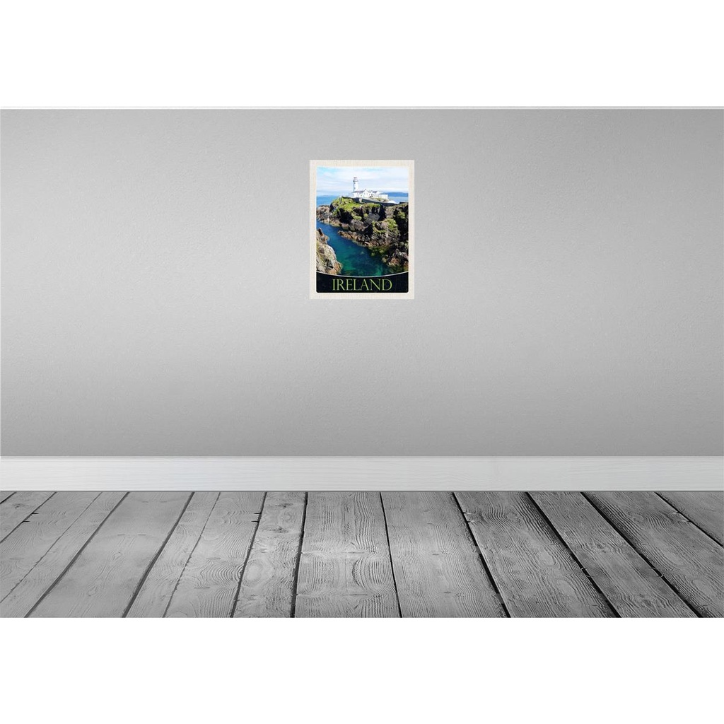 [LA-137375-H] Holzschild 40x30 cm Irland Inselstaat Westeuropa Meer Bildmotiv Reisemotiv Essen Trinken Bild 2