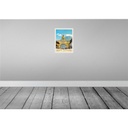 [LA-137384-H] Holzschild 40x30 cm Santa Catalina Insel Karlifornien Trip Bildmotiv Reisemotiv Amerika USA Bild 2